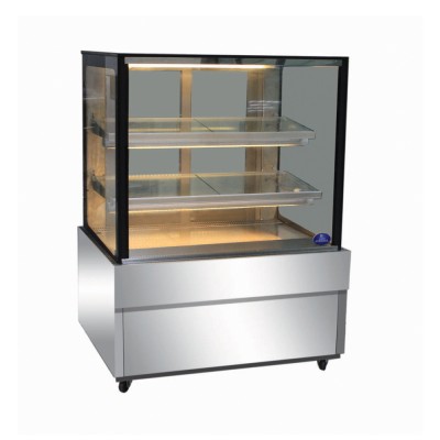 Image: Cake Showcase, Rectangular, 2 Shelves